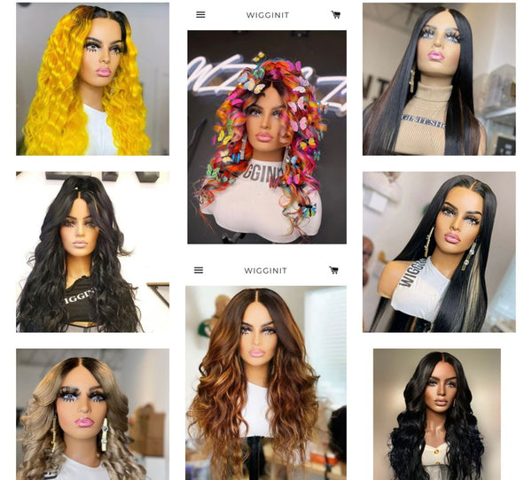 Virtual wig consultation